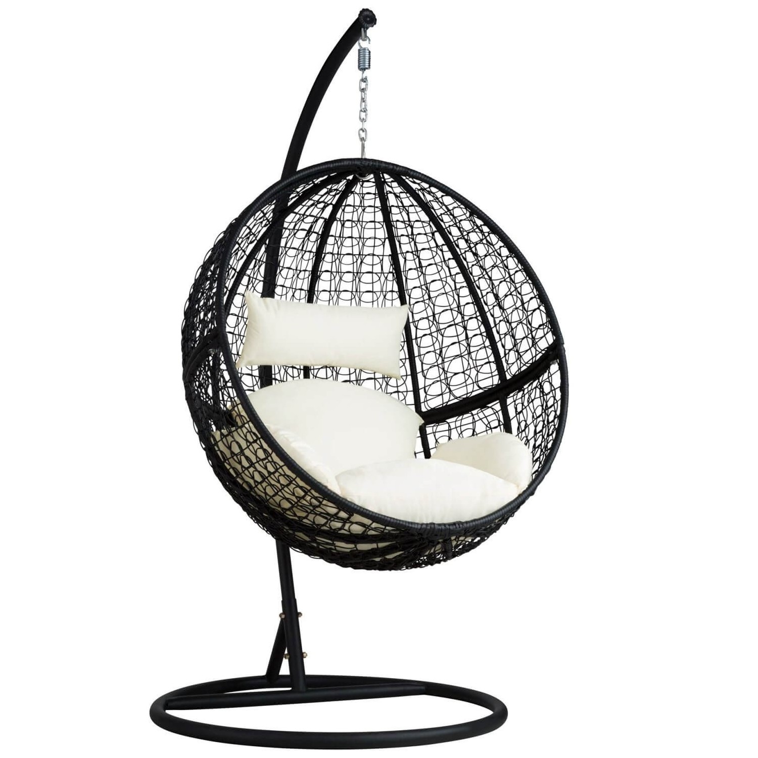 Magic Garden hangstoel voor in de tuin in rotan