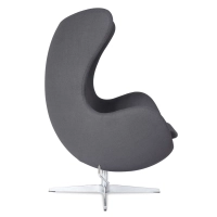 Replica Egg Chair em Cashmere da designer Arne Jacobsen