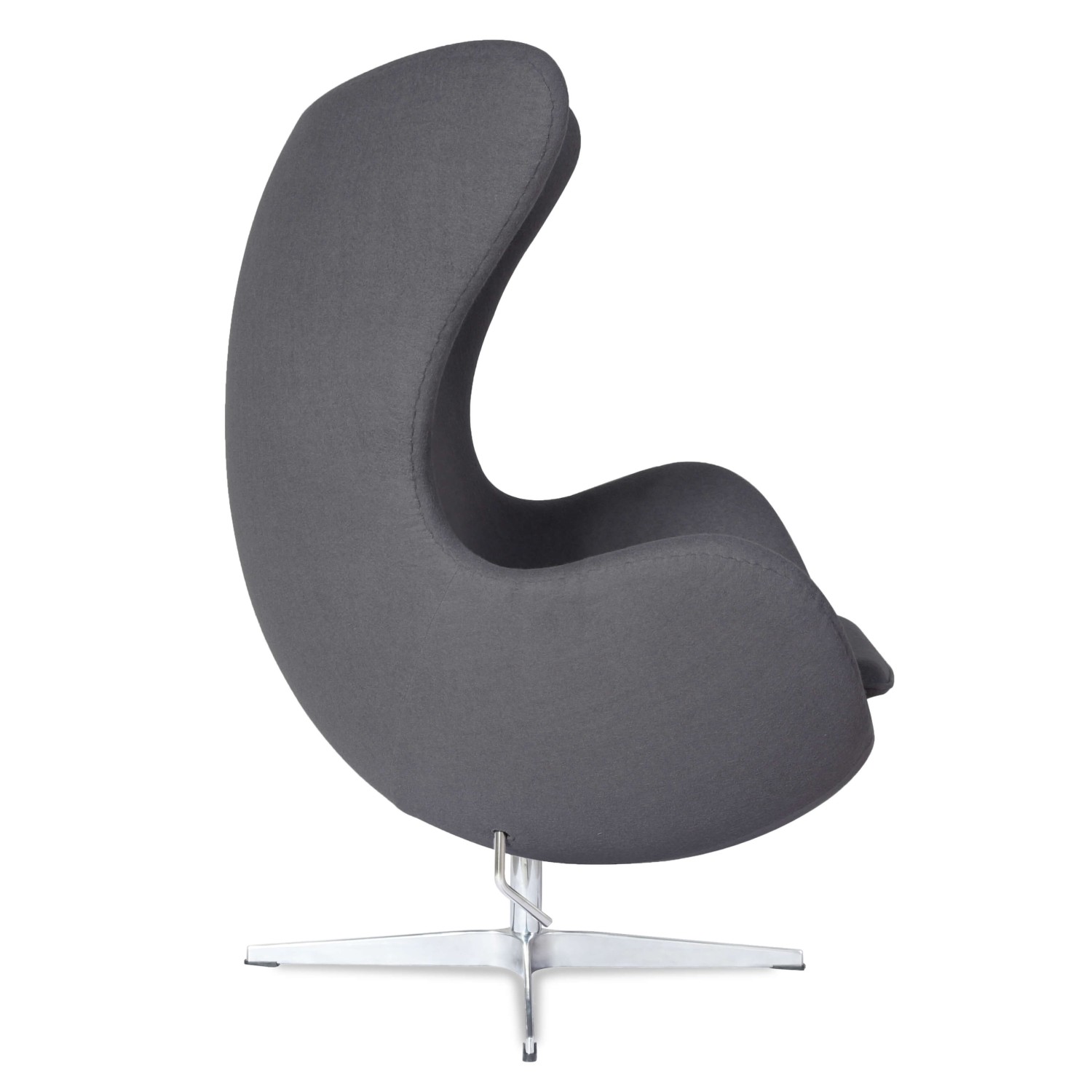 Replica Egg Chair in Cashmere from designer Arne Jacobsen