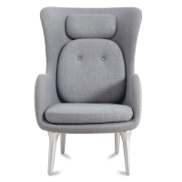 Replica Ro Back Poltrona em Cashmere do designer Jaime Hayón