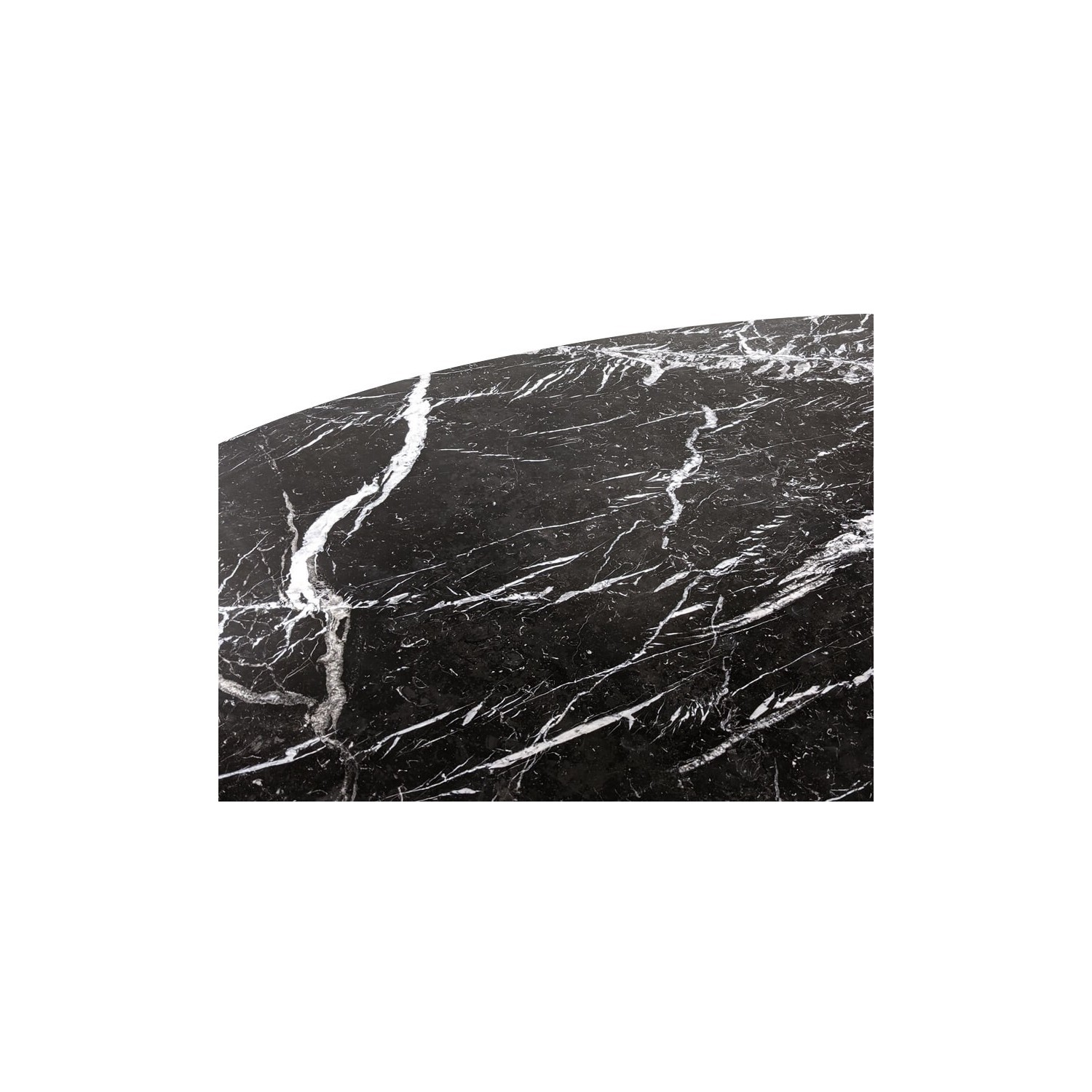 Mesa Tulip Side en mármol de marquina