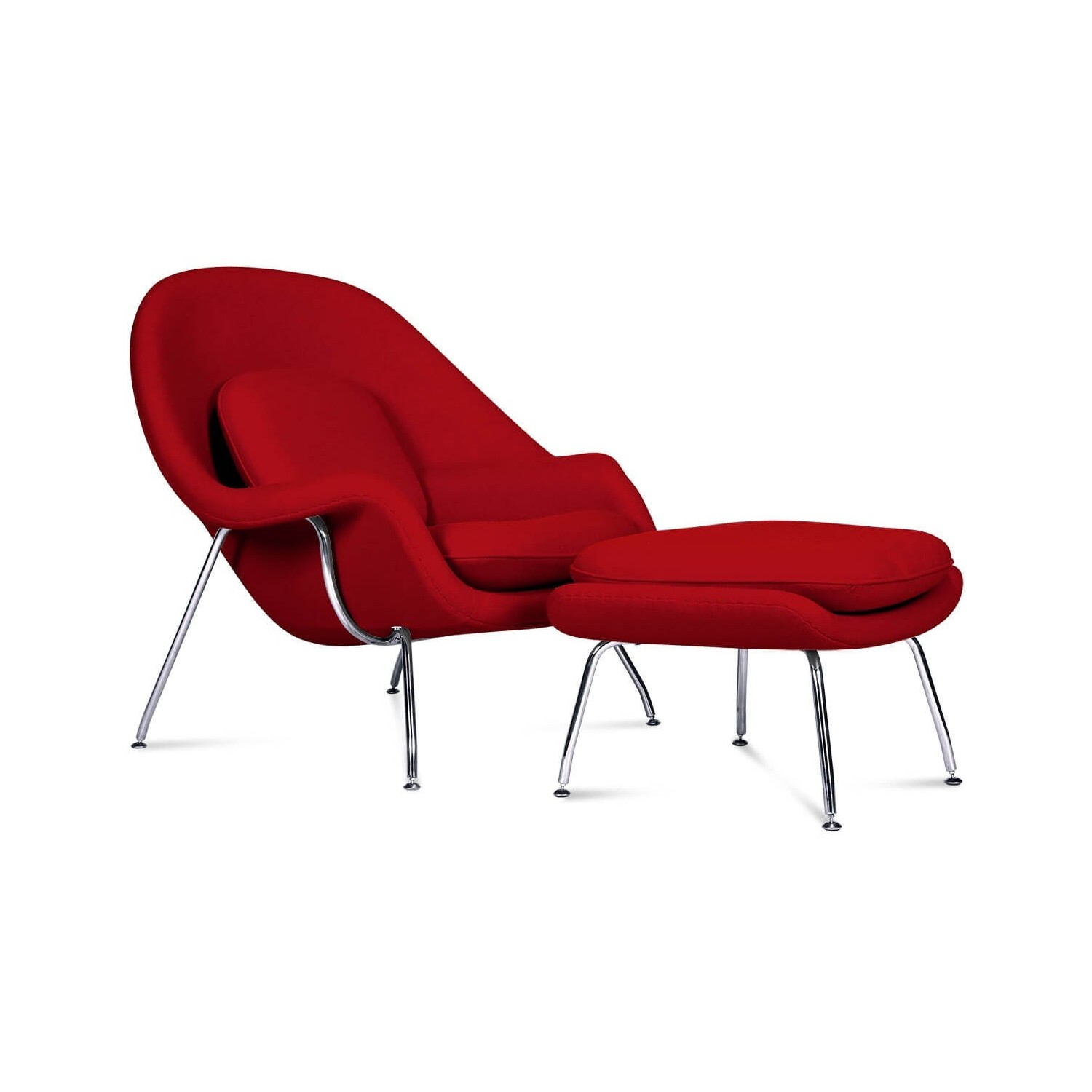 Replik av livmoderstolen av designern Eero Saarinen