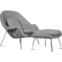 Replik des Womb Chairs von Designer Eero Saarinen