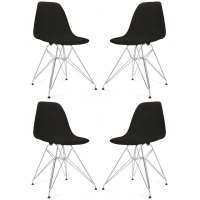 Pack de silla de diseño James Metal “New Edition”