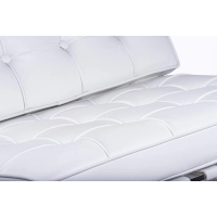 Réplica premium silla Barcelona en piel italana