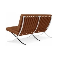 furmod Barcelona Half-leather Chair 2 Seats