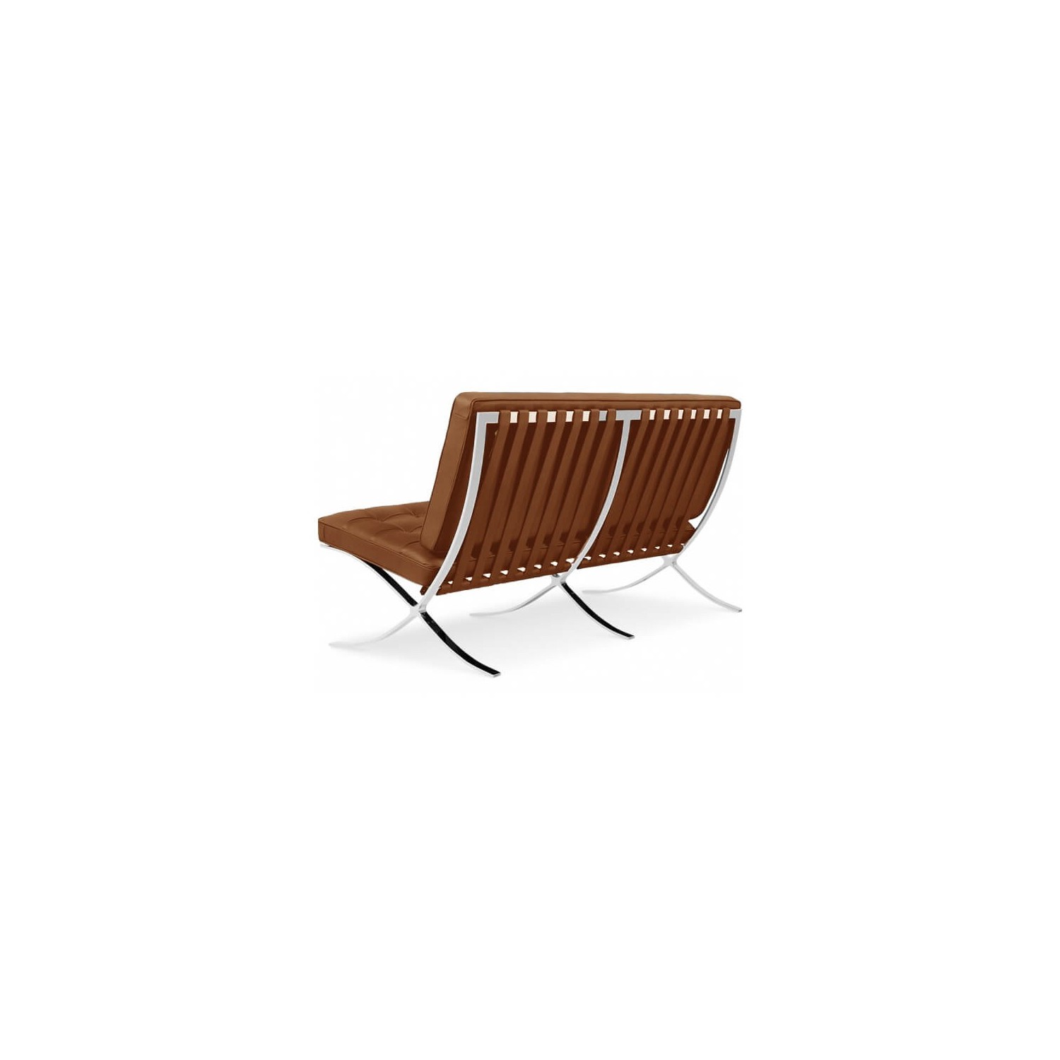 chaise furmod Barcelona Demi-cuir 2 places