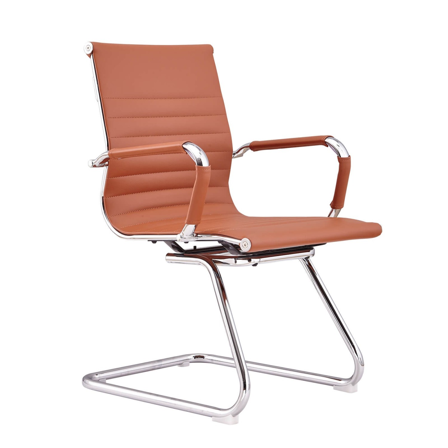 Silla Oficina Alu Lowback Fixed Edition en Polipiel