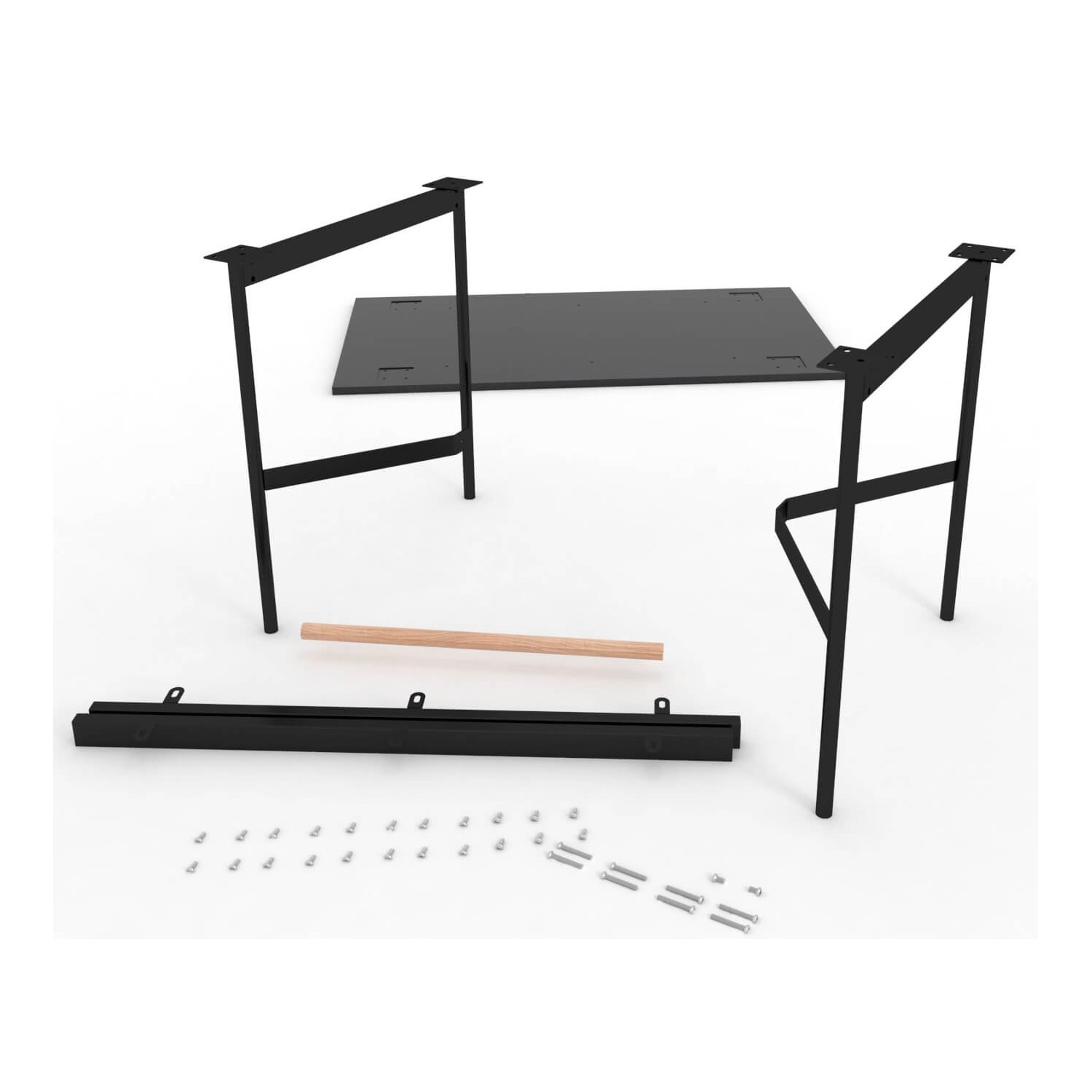 Blackstorm Rectangular Dining Table 140x80cm in Oak Wood