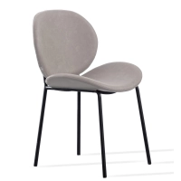 Sedia imbottita in similpelle