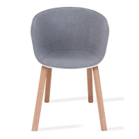 Nordic Chair Upholstered in Cotton