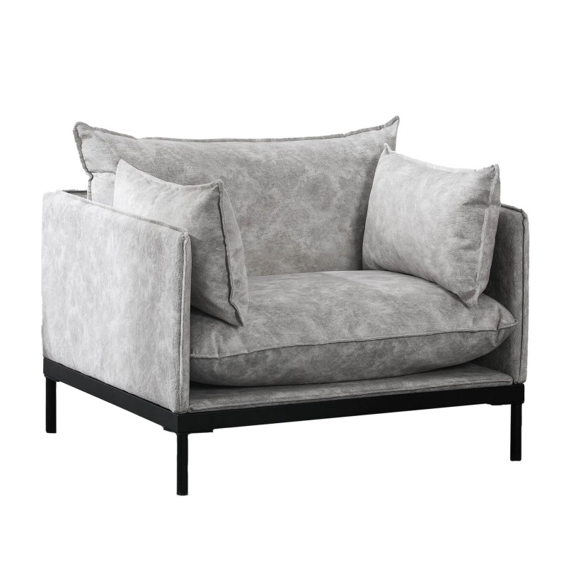 1-zitsbank bekleed met polyester