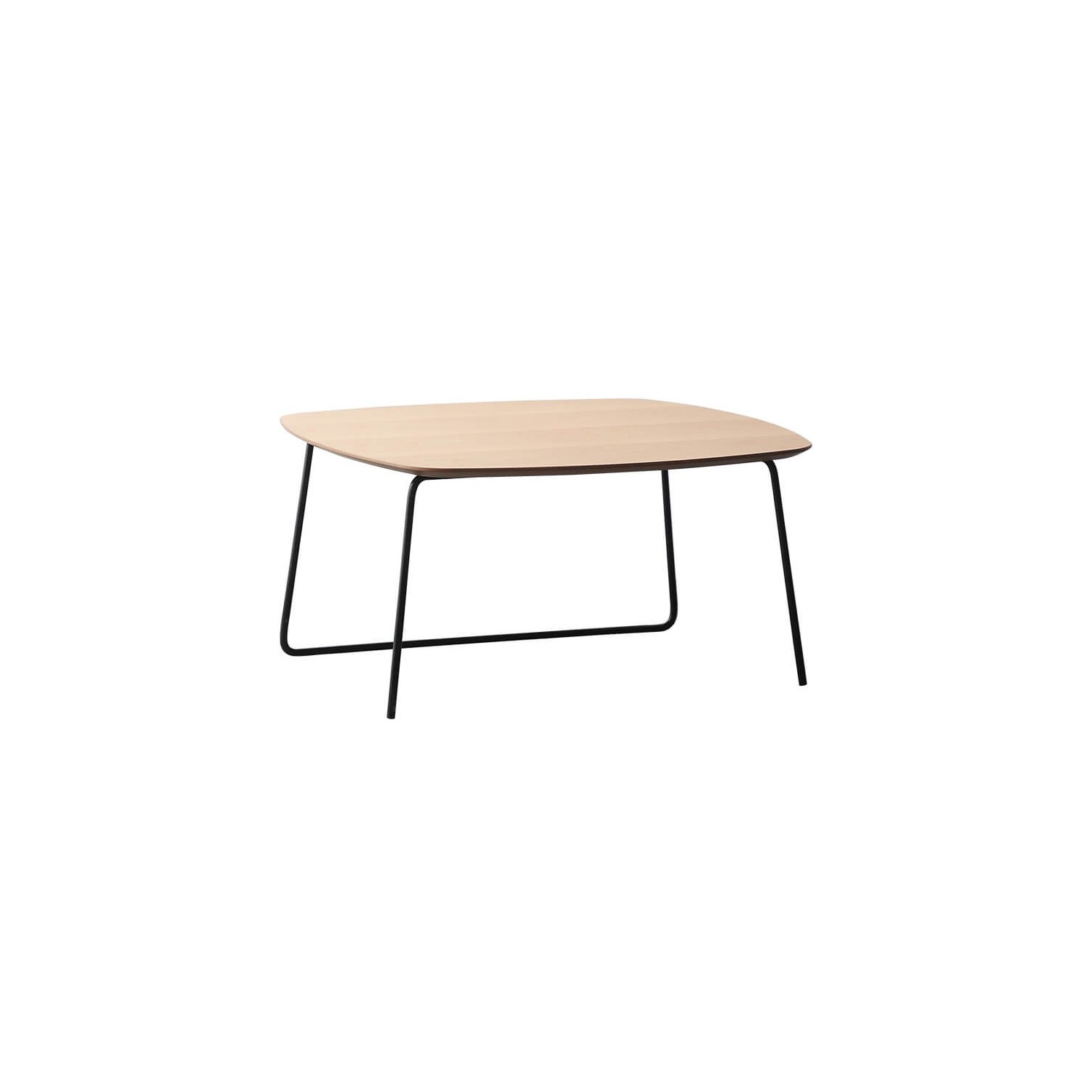 Mesa de Centro Cuadradada 80x80cm en Madera de Roble