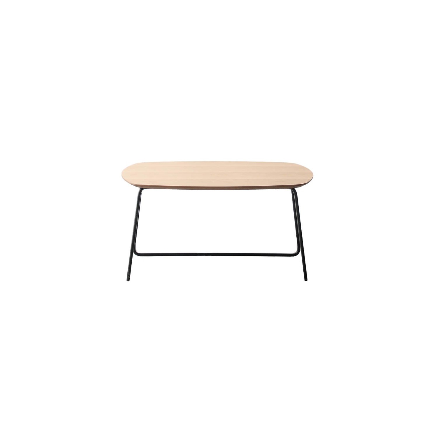 Mesa de centro quadrada 80x80cm em madeira de carvalho