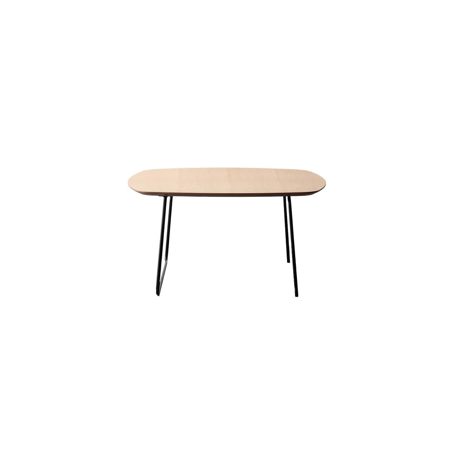 Mesa de Centro Cuadradada 80x80cm en Madera de Roble
