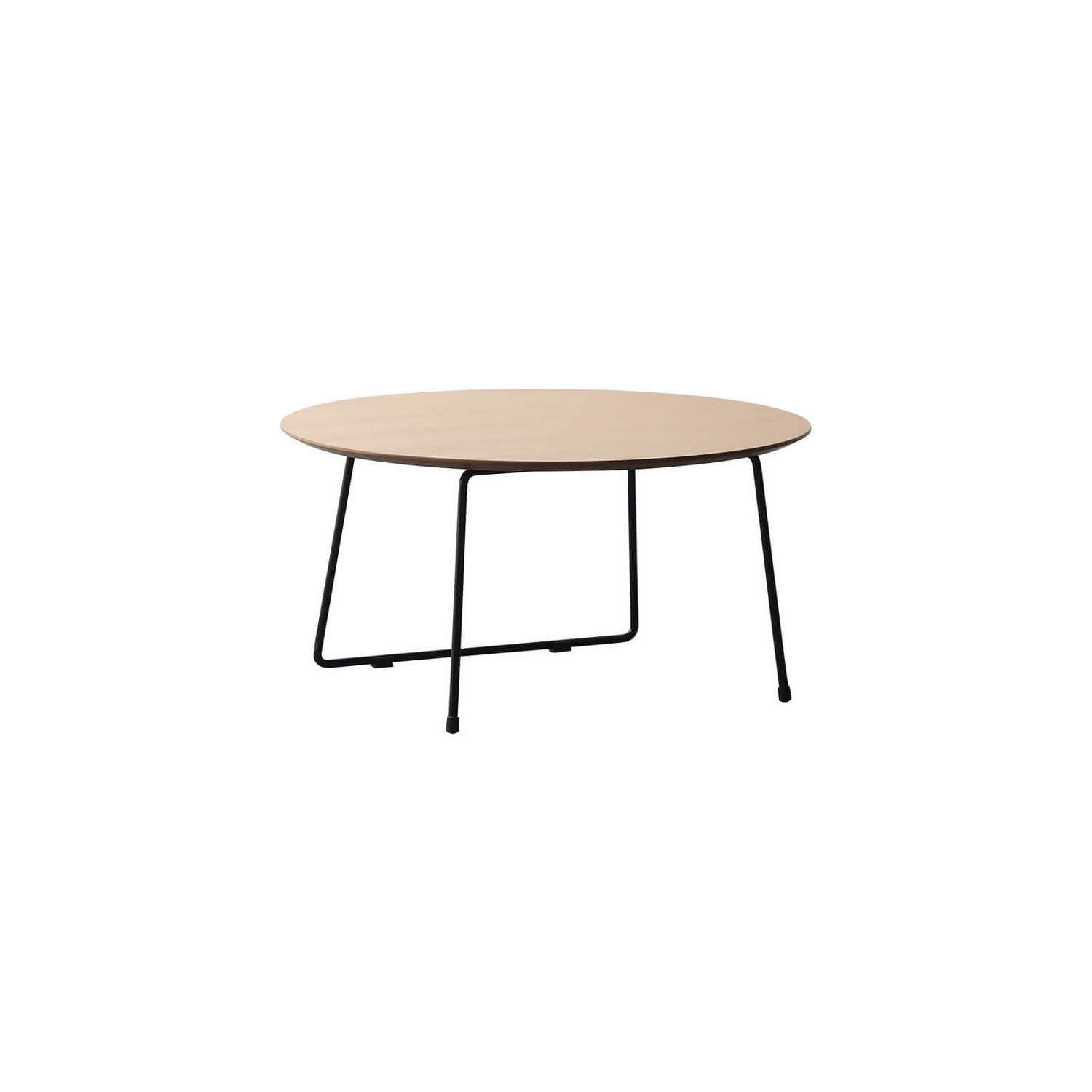 Ronde salontafel 80 cm in eikenhout