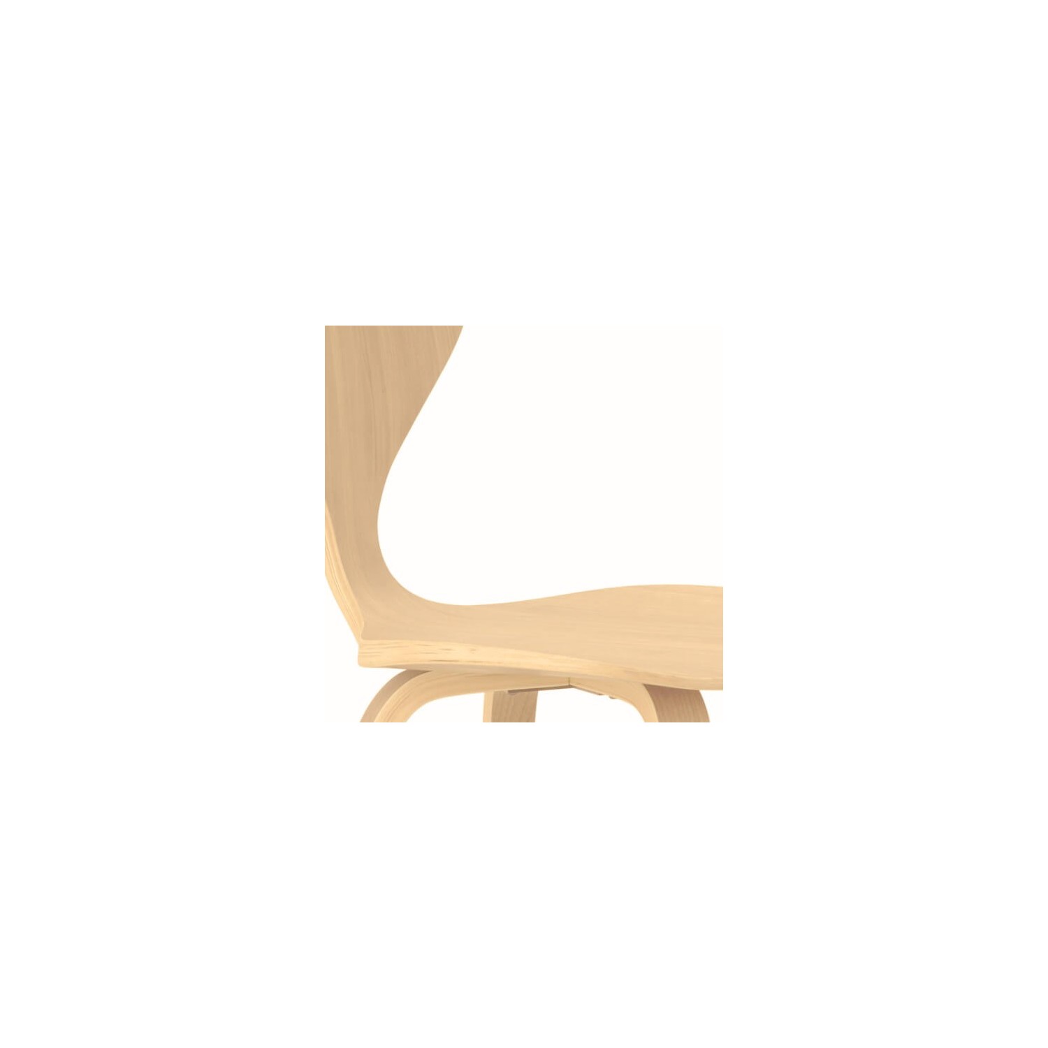Cherner kruk in Scandinavische stijl