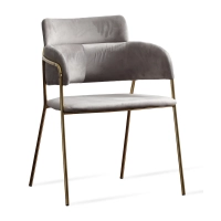 Vintage-tyylinen pehmustettu tuoli
