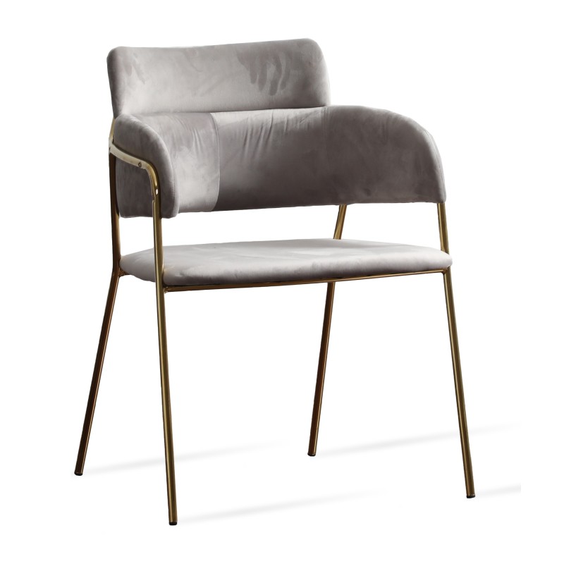 Sedia imbottita in stile vintage