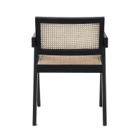 Replica Chandigarh Stuhl mit Armlehnen von Designer Pierre Jeanneret 