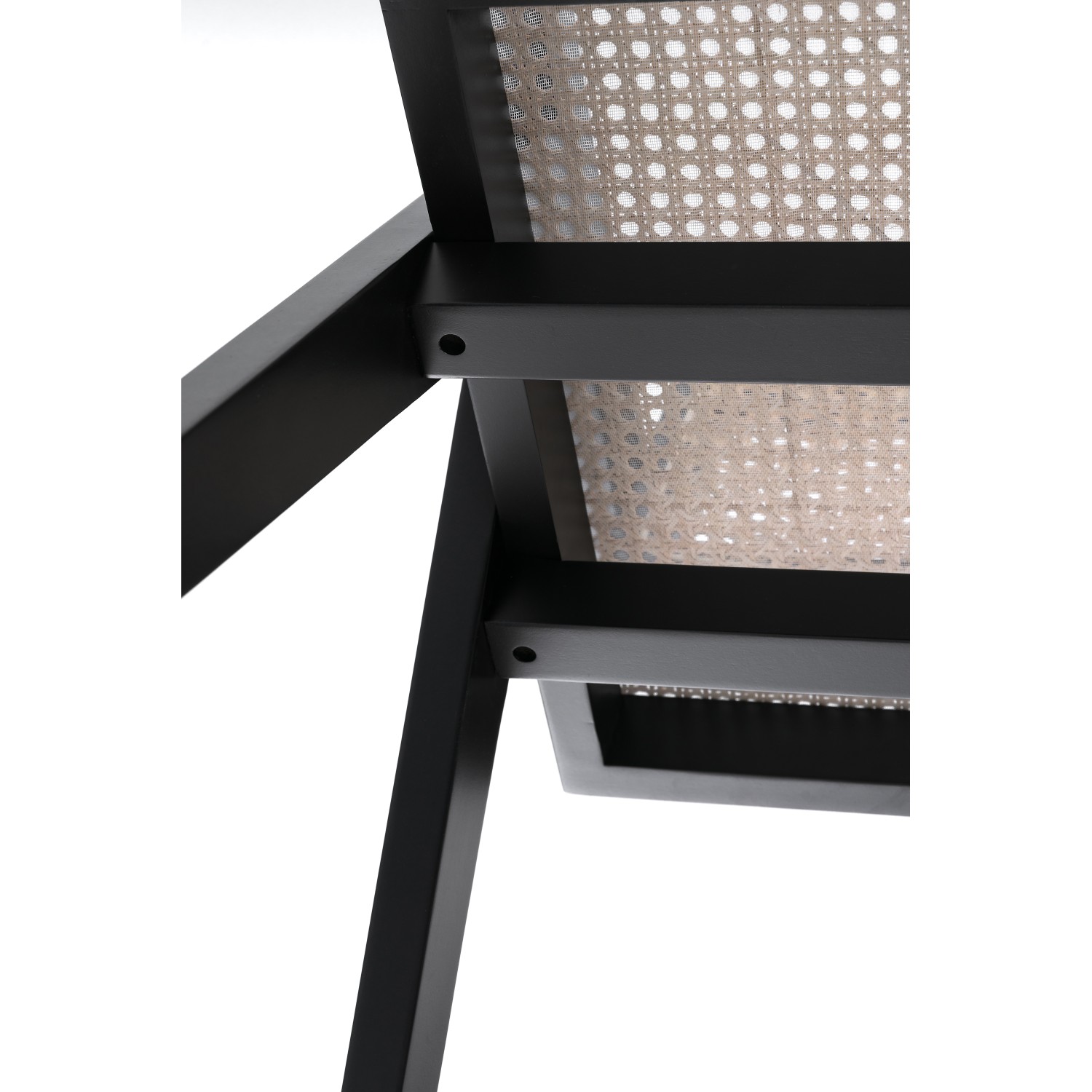 Réplica silla Chandigarh con brazos del diseñador Pierre Jeanneret 