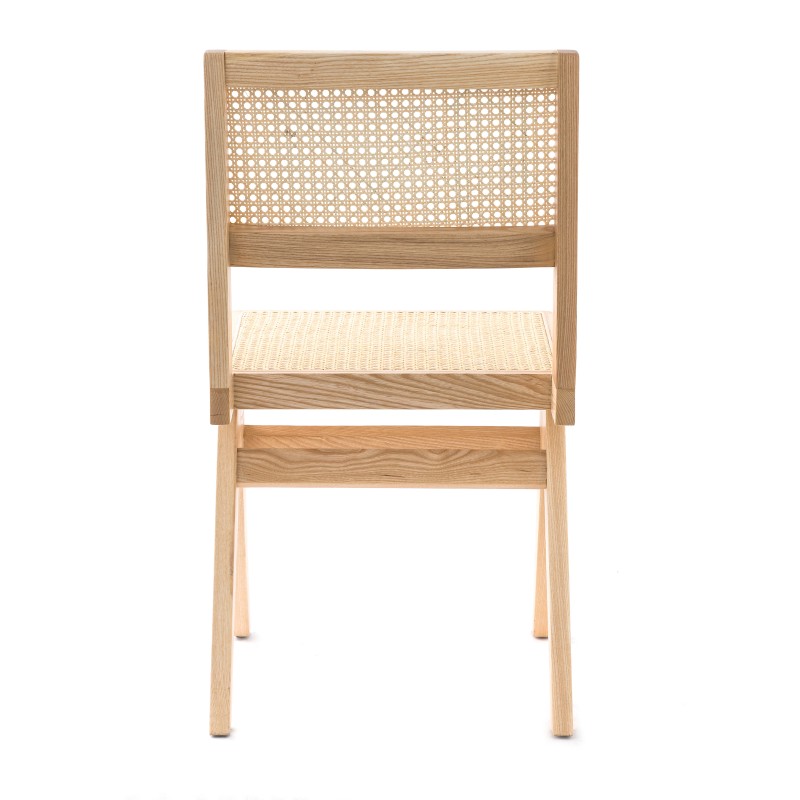 Suunnittelija Pierre Jeanneret'n replika Chandigarh-tuoli 