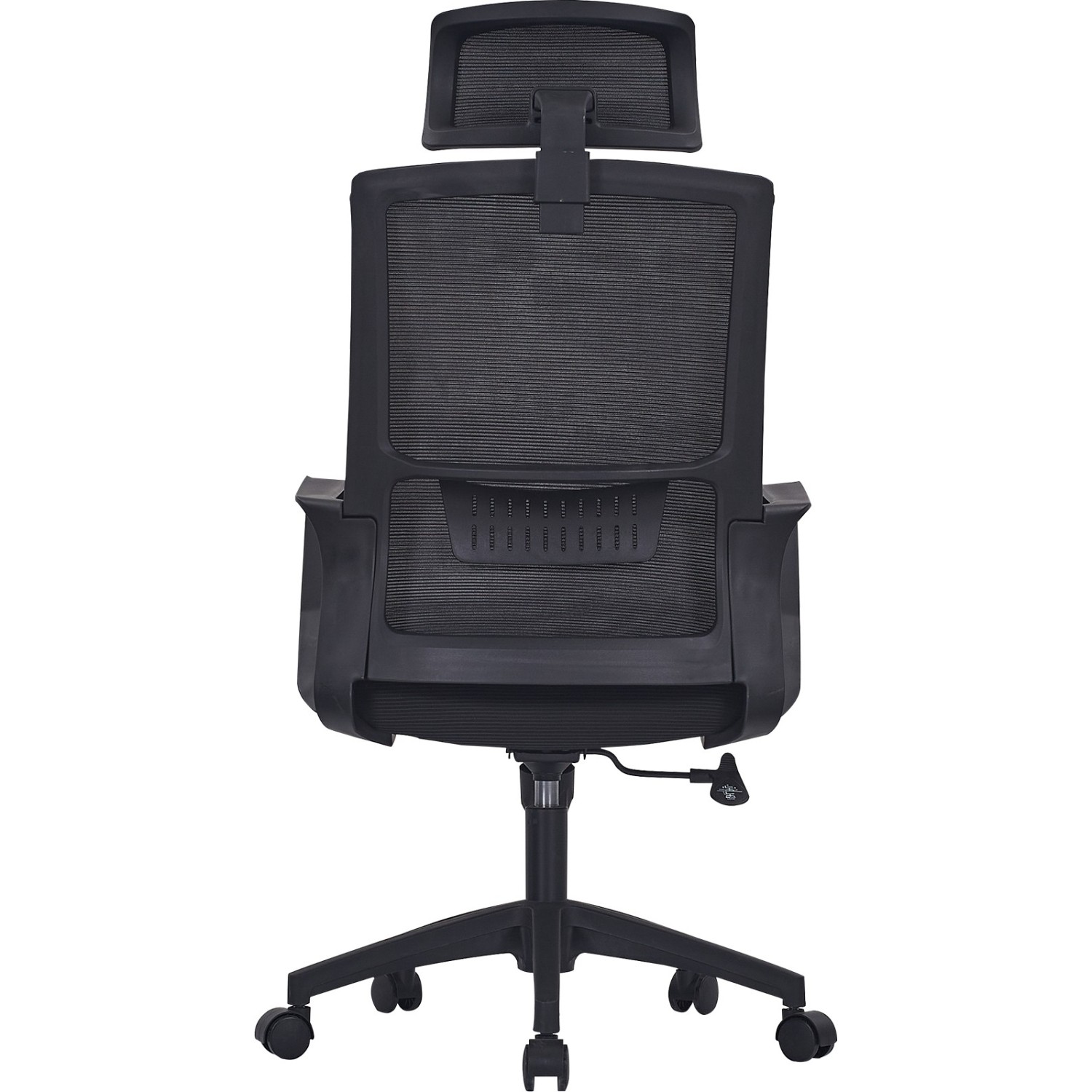 Kancelářská židle Highback Black Edition ze síťoviny z vláknité síťoviny