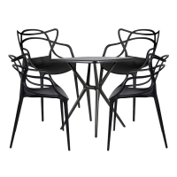 Chaise et table de jardin Moises