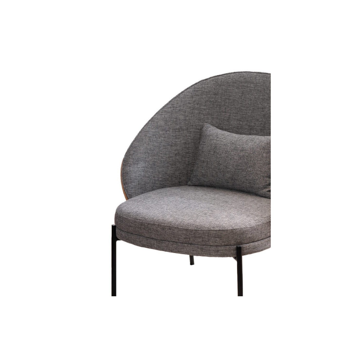 Nordic Earth fauteuil met katoenen kussen