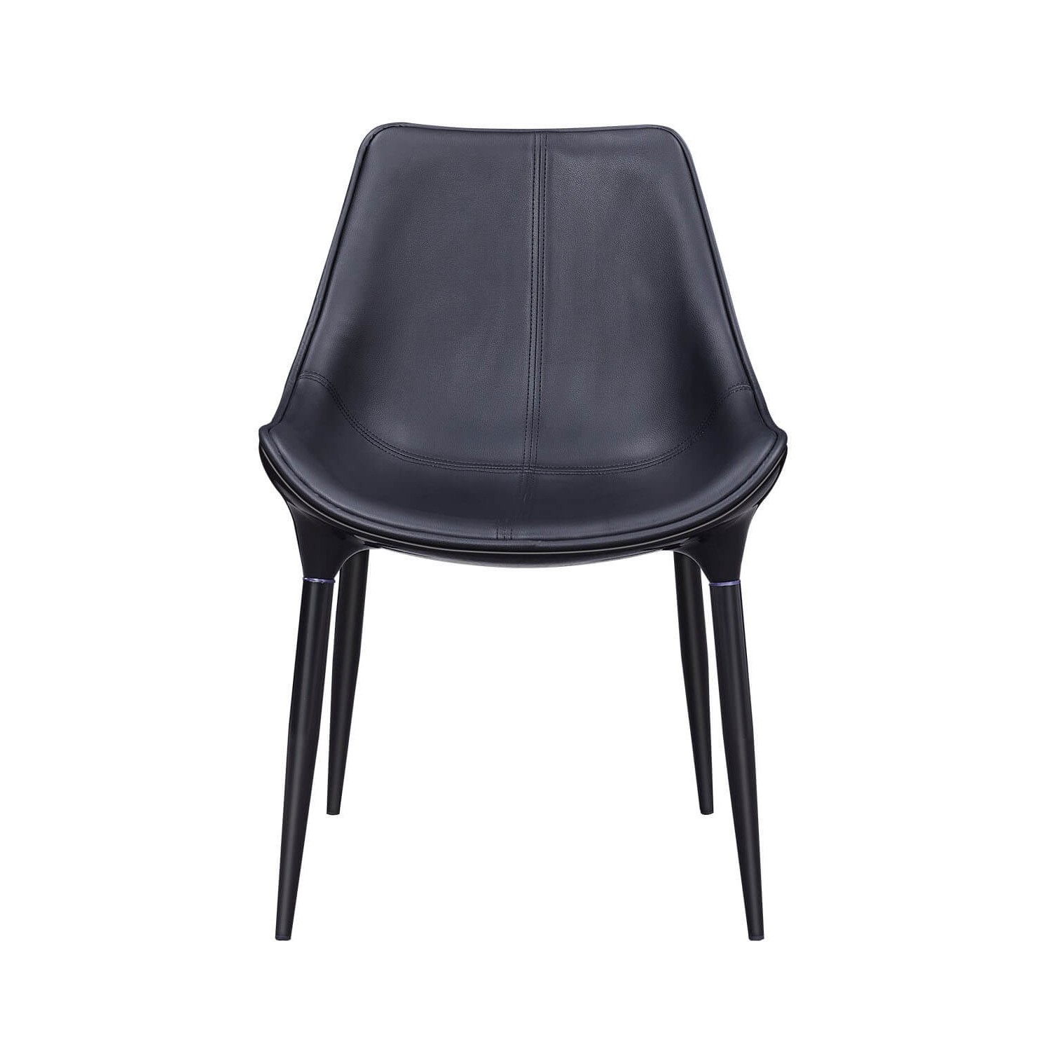 Olaan chair upholstered in imitation leather
