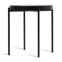Table d'appoint North en rotin 50cm