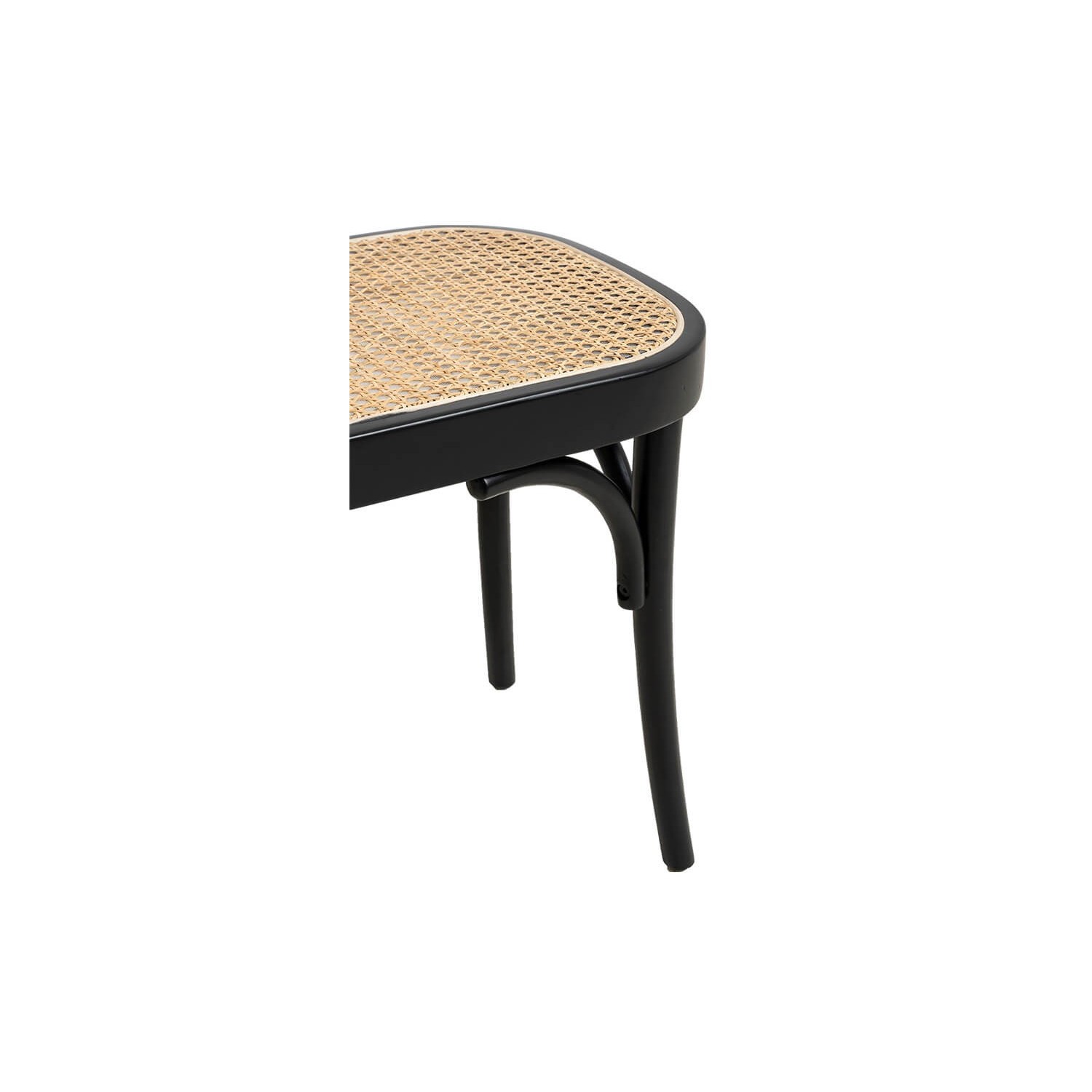 Banco Oldhouse vintage em vime natural