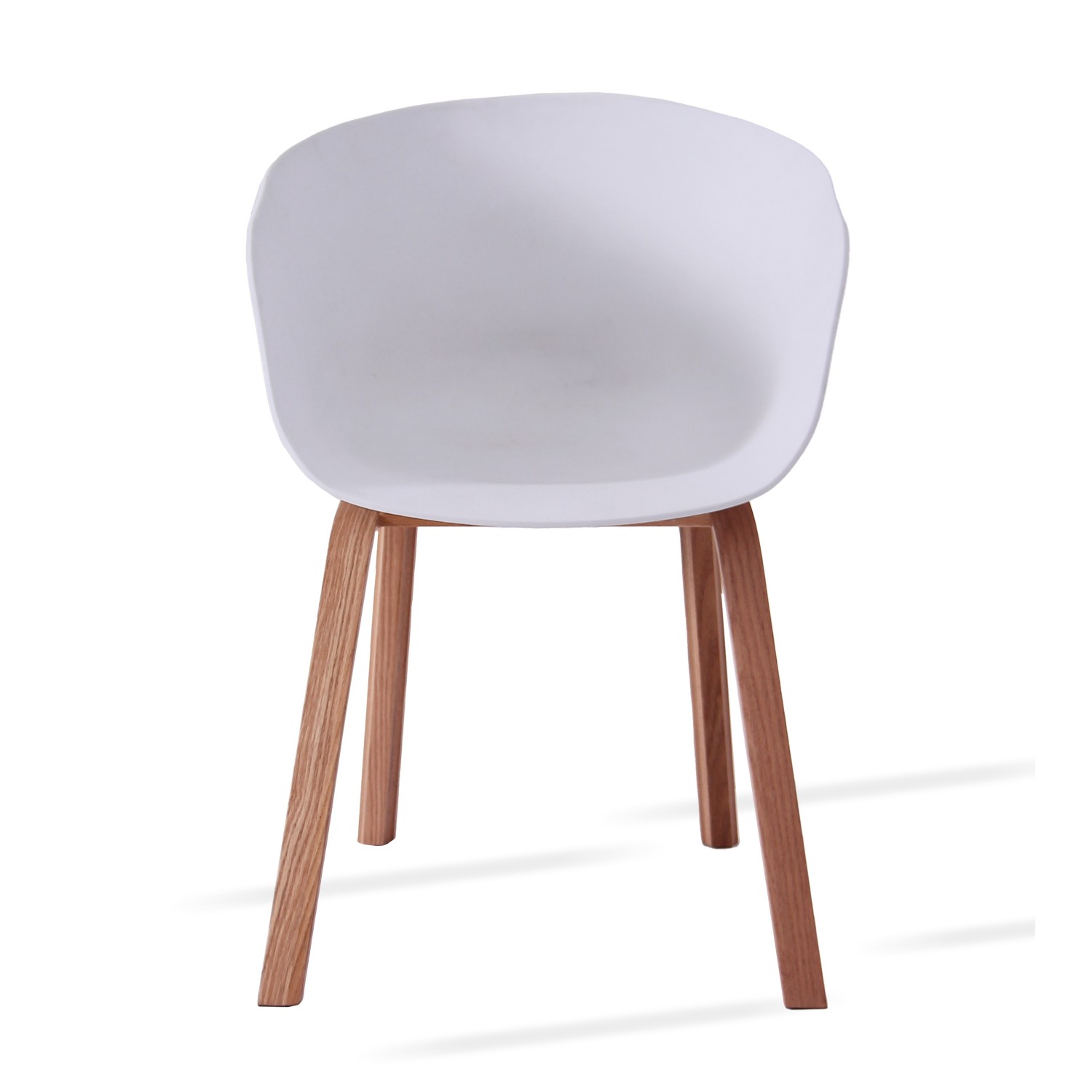 Chaise nordique Daxer en bois de hêtre de style nordique