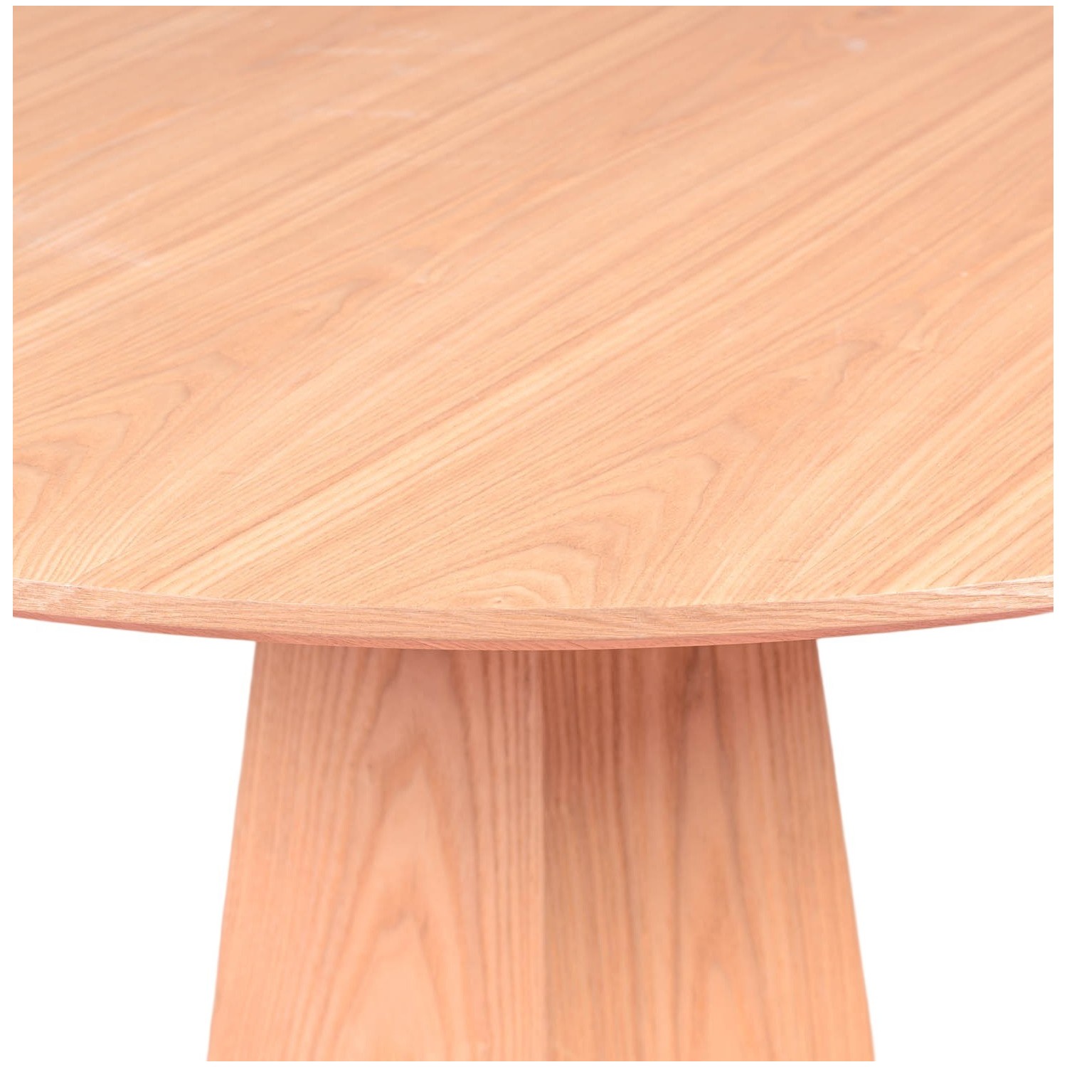 Nest eettafel van 100 cm in essenhout