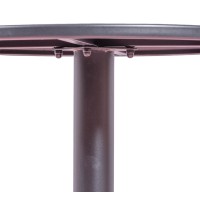 Mesa alta de aço Seville