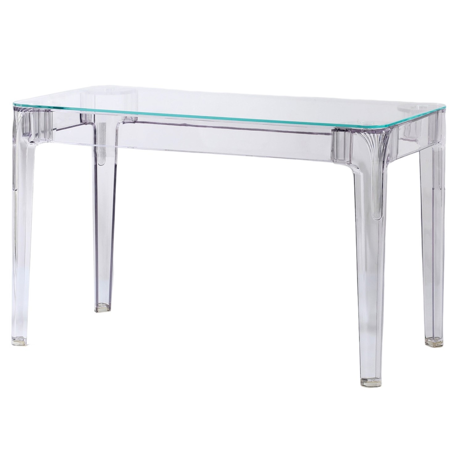 Pack Ghost Tisch 120cm und 4 Stühle Felipe Ghost