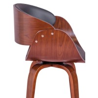 Stool Burrow with leatherette cushion