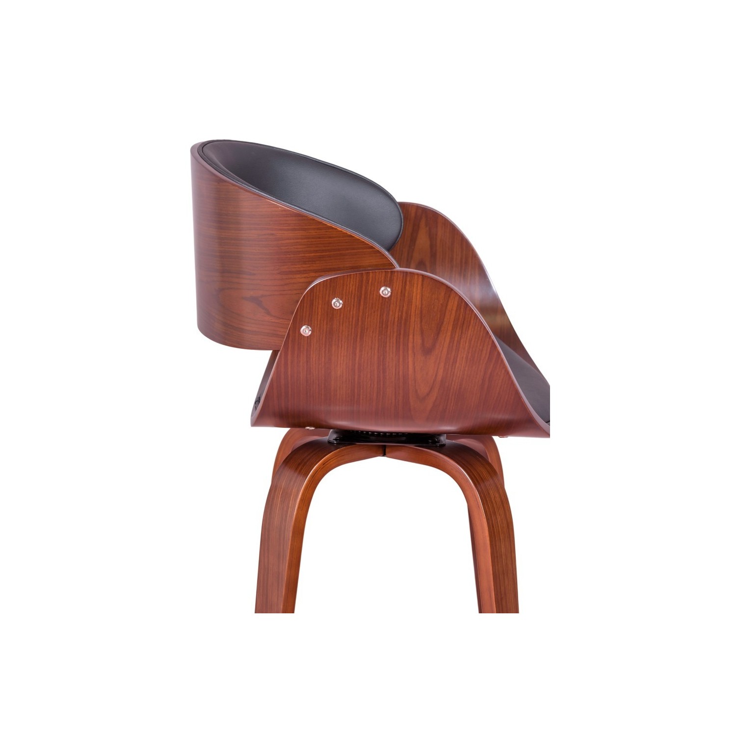 Hocker Burrow mit Kunstlederkissen