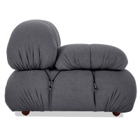 Sofá modular Laurel de 2 peças com braços