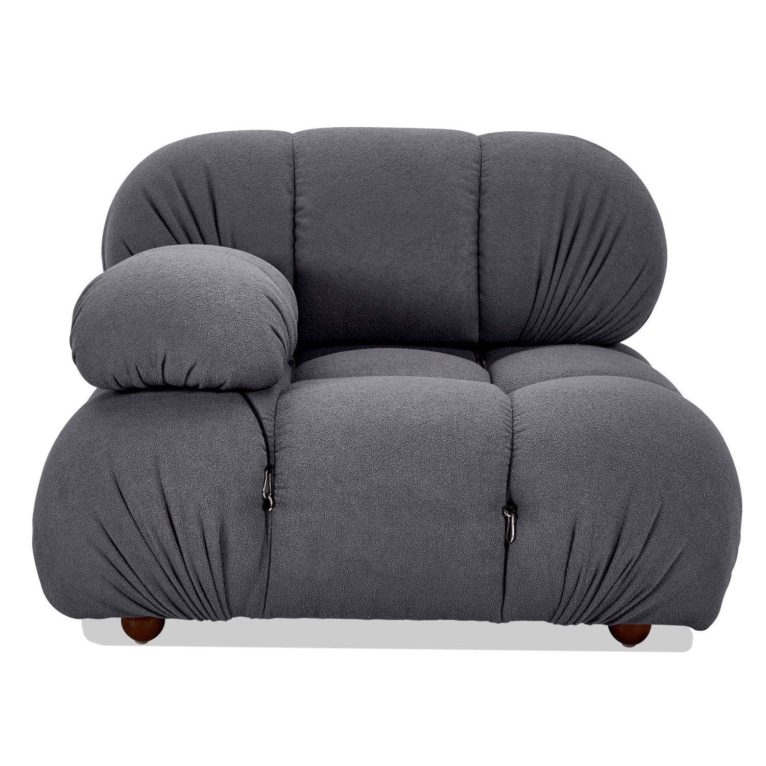 Laurel 2-piece modular sofa with armrests