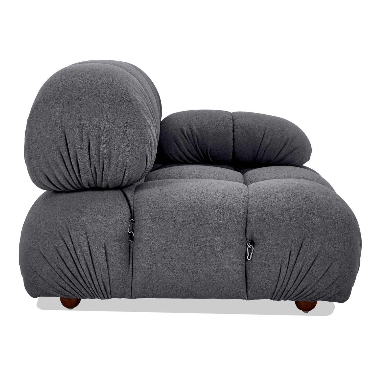 Laurel 2-piece modular sofa with armrests