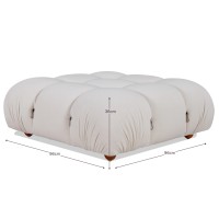 Sofá modular Laurel 2 piezas con reposabrazos