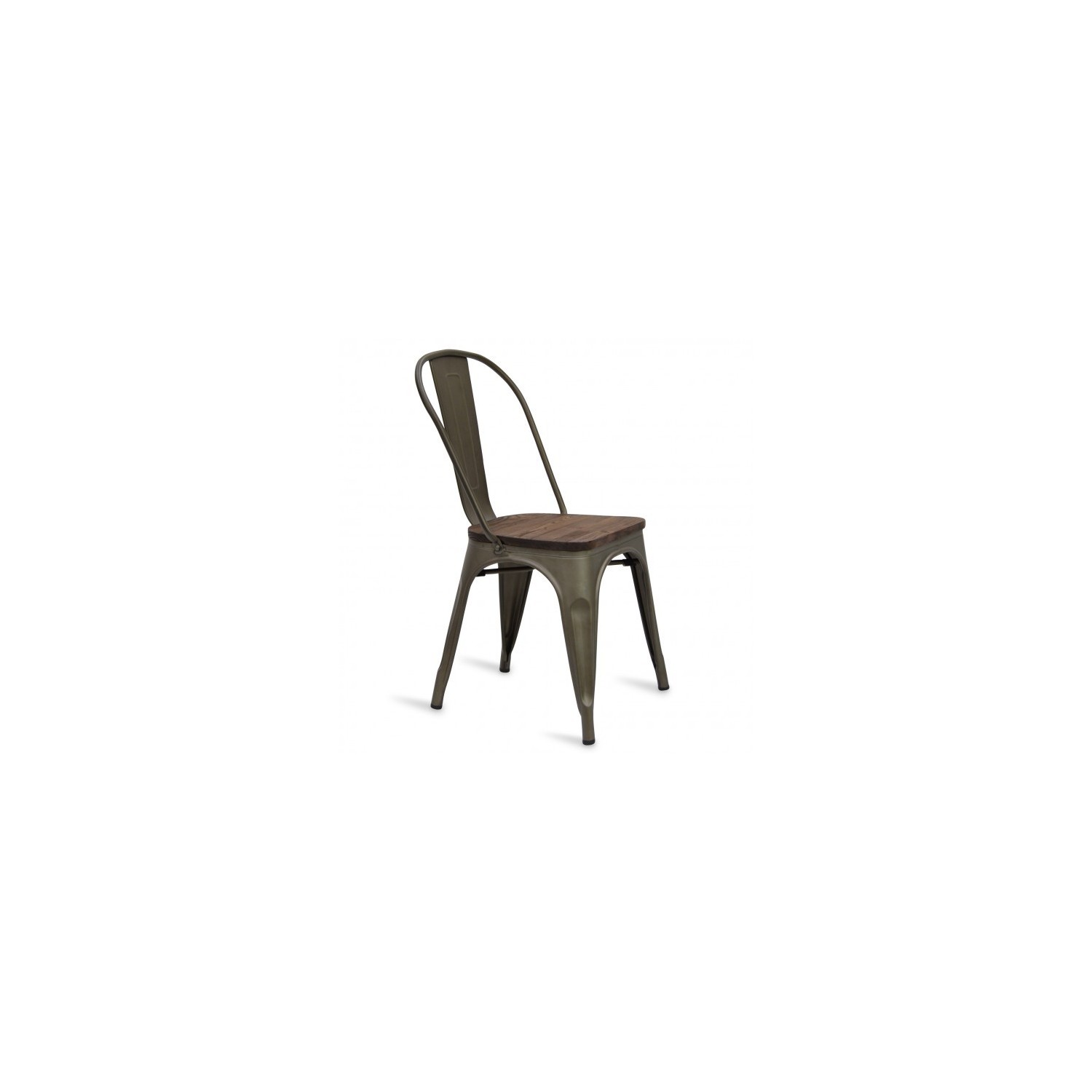 Pack 4 chaises Moulin en rotin synthétique