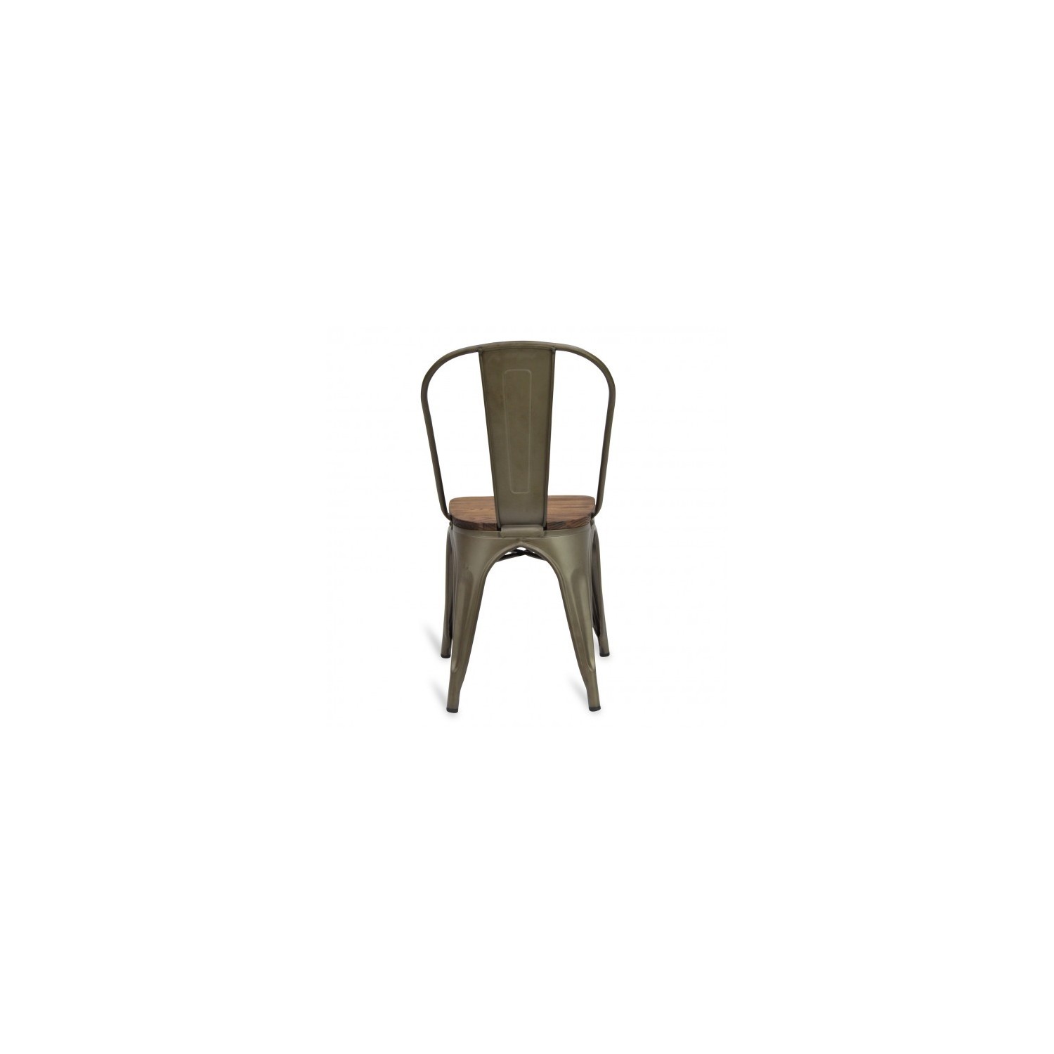 Pack 4 chaises Moulin en rotin synthétique