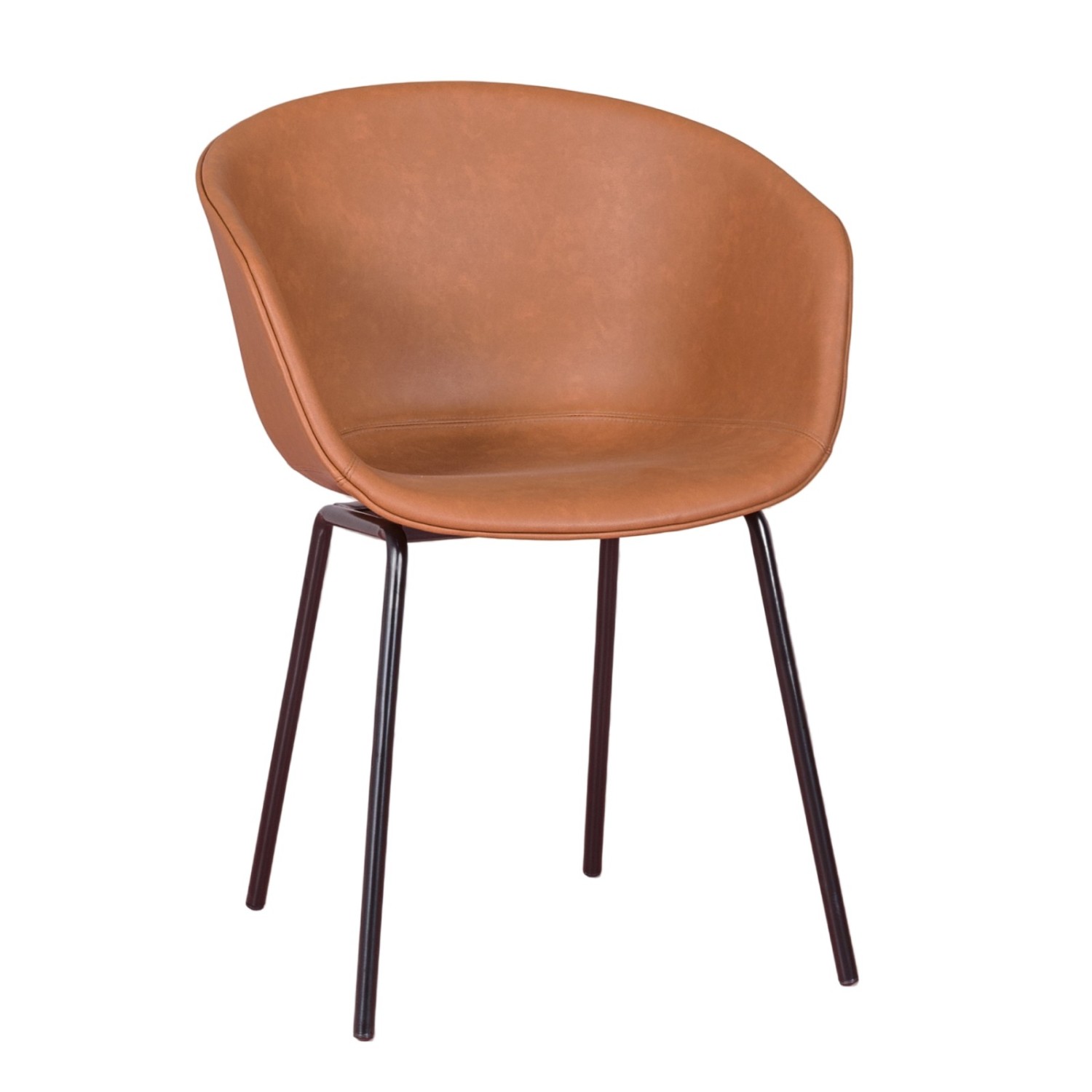 Denver Upholstered Chair in Leatherette