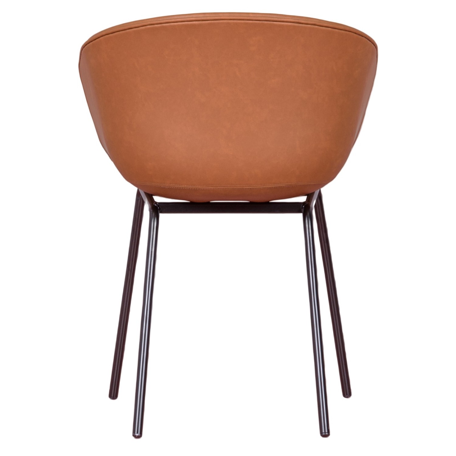 Chaise rembourrée Denver en simili cuir