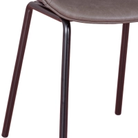 Denver Upholstered Chair in Leatherette