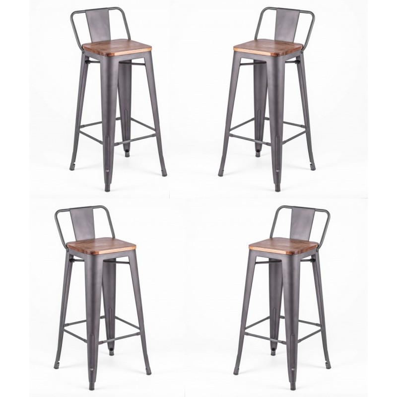 Taburete Bistro LB Wood Antique