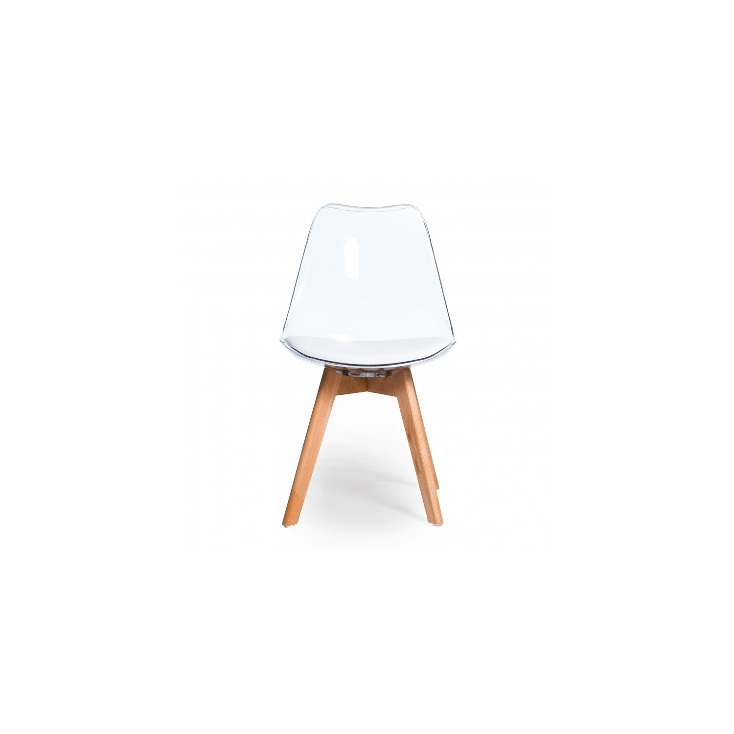 PACK 4 SILLAS VERONA TRANSPARENTE
