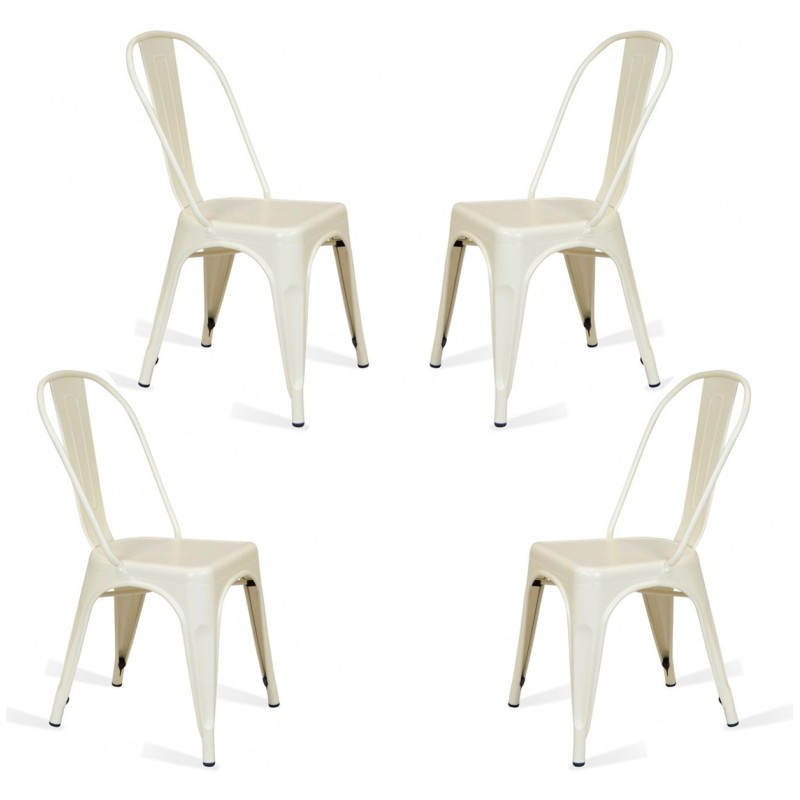 PACK 4 MATT BISTRO CHAIRS